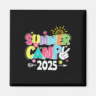 Imán Campamento de Verano 2025 Vacaciones de Verano 202