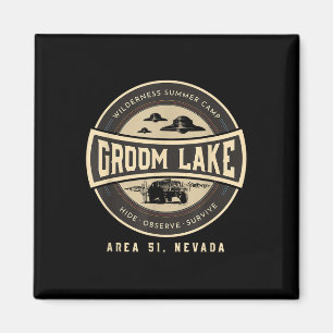 Imán Campamento de Verano de Verano del Lago Groom - Zo