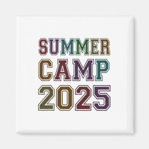 Imán Campamento de Verano para Niños 2025 Equipo de Anf