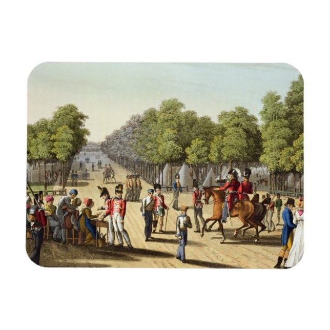 Imán Campamento del Ejército Británico en el Bois de Bo (Horizontal)