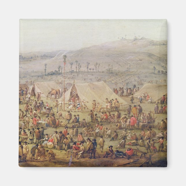 Imán Campamento militar (Frente)