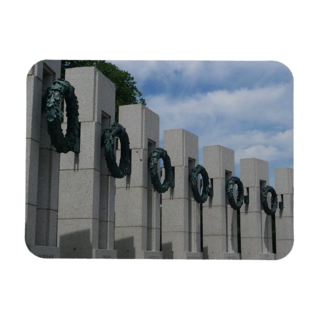 Imán Campaña conmemorativa de la Segunda Guerra Mundial (Horizontal)