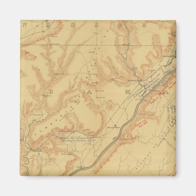 Imán Campaña de Chattanooga (Frente)