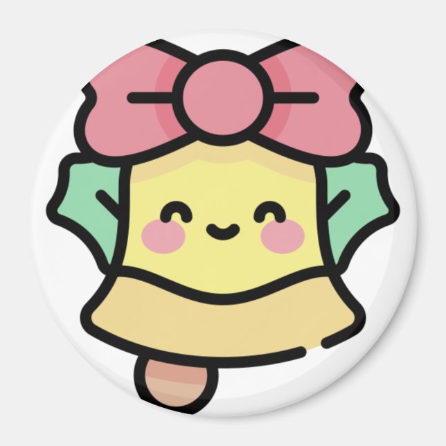 Imán Campana de navidades (Frente)