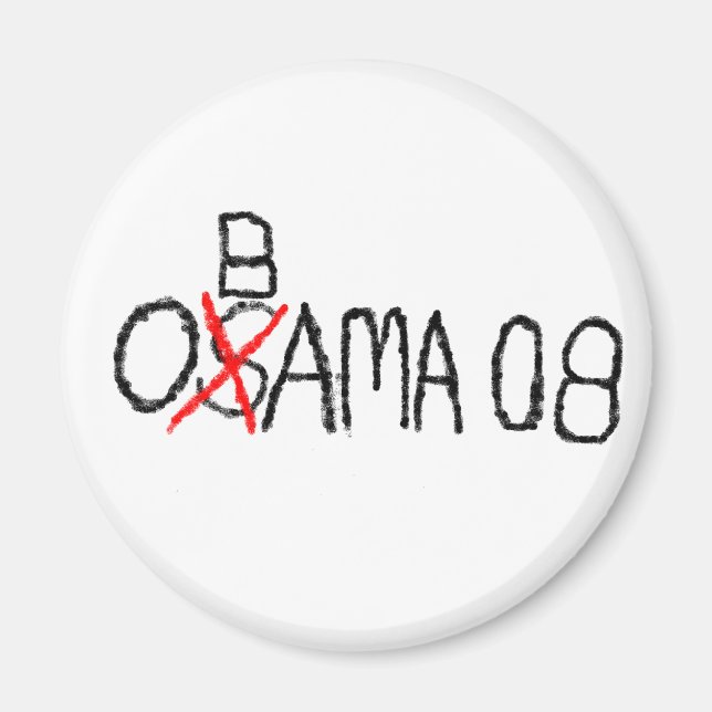 Imán Campaña de Obama (Frente)