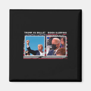 Imán Campaña electoral de EE. UU. 2024 trump Vs Bala