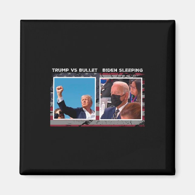 Imán Campaña electoral de EE. UU. 2024 trump Vs Bala (Frente)