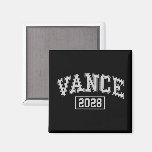 Imán Campaña electoral de JD Vance para presidente en 2 (Anverso/Reverso)