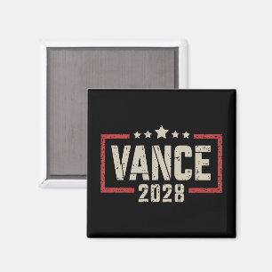Imán Campaña electoral de Vance 2028 presidente bandera