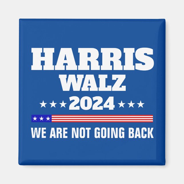 Imán Campaña Harris Walz 2024 (Frente)