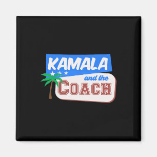 Imán Campaña Kamala Y El Entrenador Harris Wheimer 2024