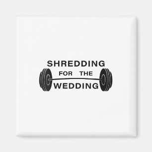 Imán Campaña Para La Novia Boda O El Groom V-