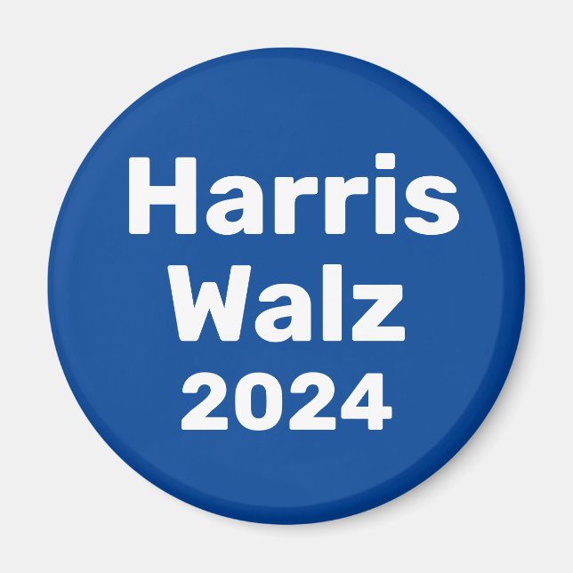 Imán Campaña Presidencial Harris/Walz 2024 (Frente)