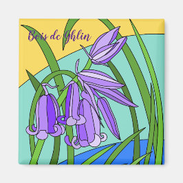 Imán Campanas azules en el bosque