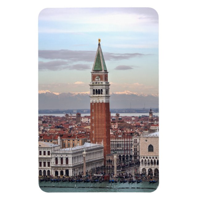 Imán Campanile di San Marco, Venecia Italia (Vertical)