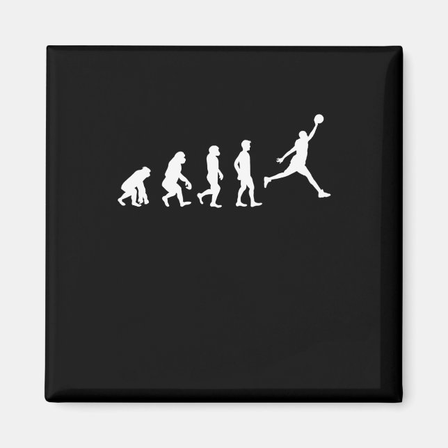 Imán Campeón de baloncesto de la Evolución (Frente)