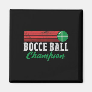 Imán Campeón de Bolos Italiano Campeón de Bochas Disc