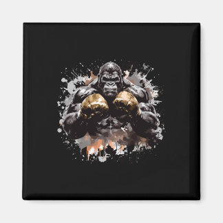 Imán Campeón de Boxeo Gorilla de Ancient Motivation Inc