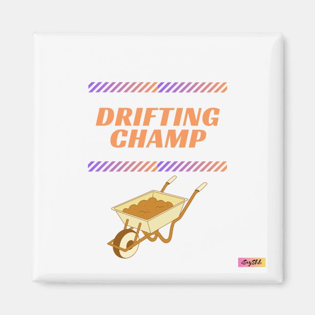 Imán campeón de deriva (Frente)