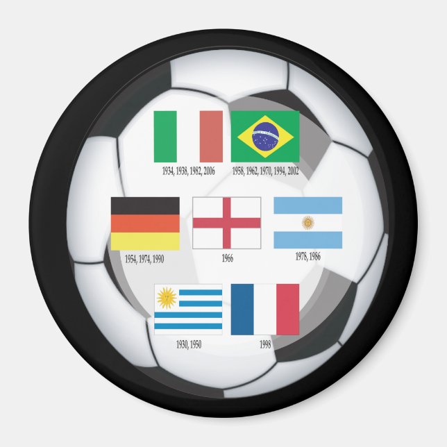 Imán Campeón de fútbol (Frente)