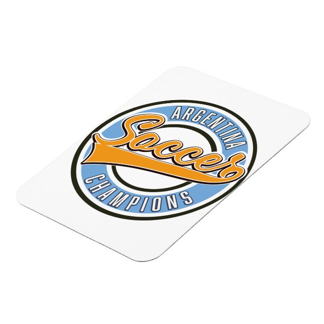 Imán Campeón de fútbol de Argentina (Lado Izquierdo)