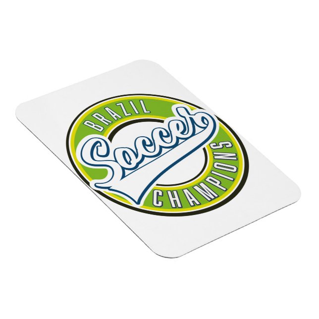 Imán Campeón de fútbol de Brasil (Lado Derecho)