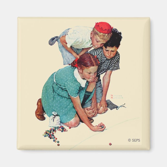 Imán Campeón de Mármol (Frente)