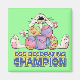 Imán Campeón decorador de huevos