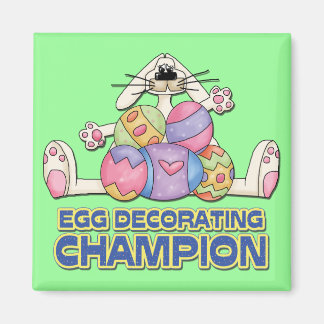 Imán Campeón decorador de huevos
