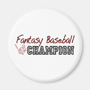 Imán Campeón del béisbol de la fantasía