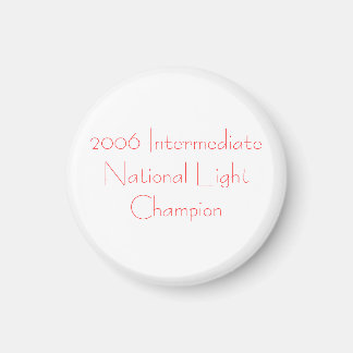 Imán Campeón Intermedio de la Luz Nacional de 2006