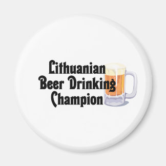 Imán Campeón lituano de bebería