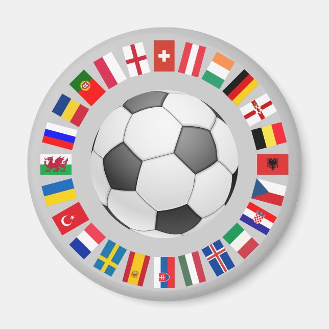 Imán Campeonato Europeo de Fútbol 2016 (Frente)