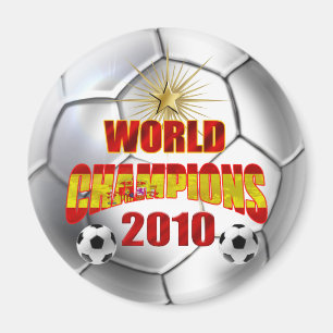 Imán Campeones de españa mundial 2010