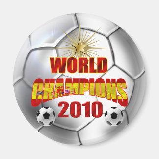 Imán Campeones de españa mundial 2010