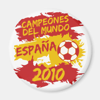 Imán Campeones del Mundo 2010