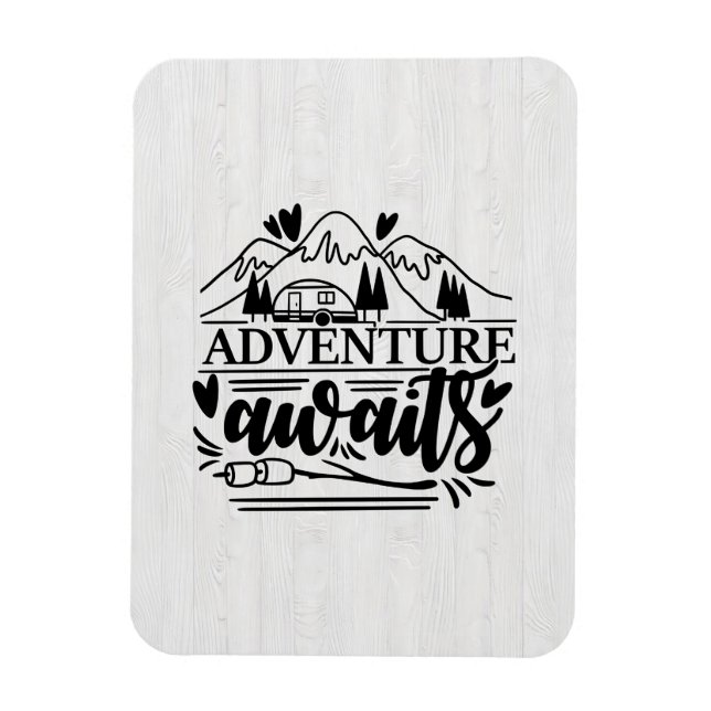 Imán Camper Gift Adventure (Vertical)