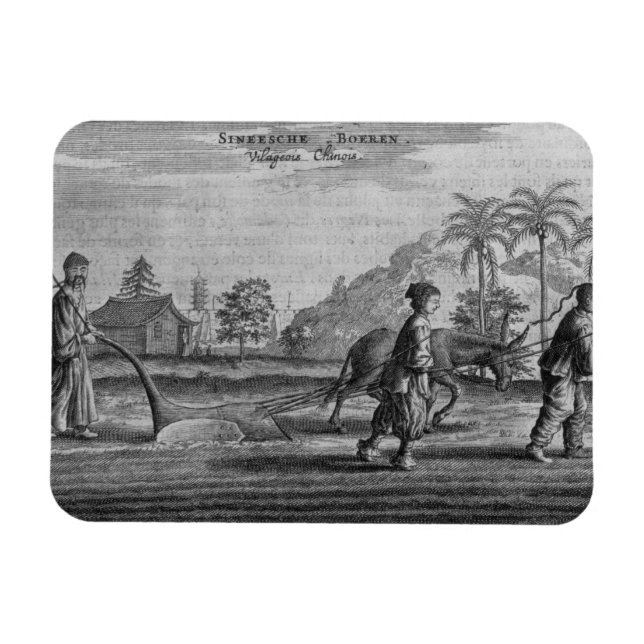 Imán Campesinos chinos, una descripción general de un a (Horizontal)