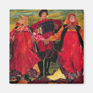 Imán Campesinos rusos que cantan