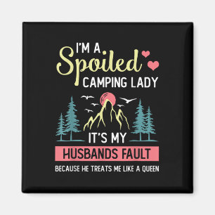 Imán Camping Camping Camping Camper Rv Camping Wom