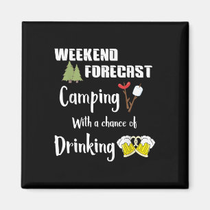 Imán Camping Con La Posibilidad De Beber Camper Gracios