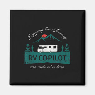 Imán Camping divertido en motorhome copiloto RV