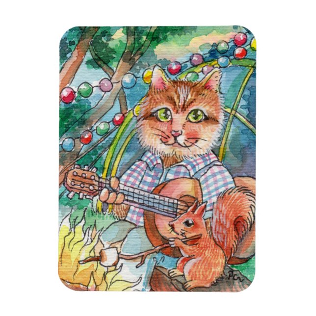 Imán Camping Fun (Vertical)