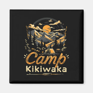 Imán Camping Kikiwaka Campista Sendero Carpa Bosque Mon