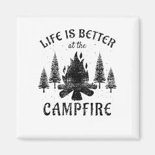 Imán Camping - La Vida Es Mejor En La Fogata