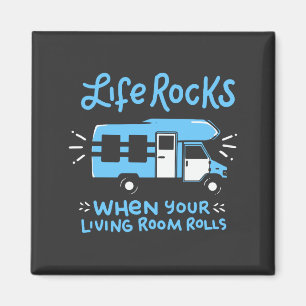 Imán Camping - Rocas de vida