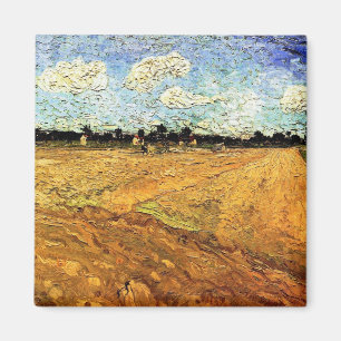 Imán Campo Arado (los Surcos) de Vincent van Gogh