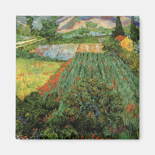 Imán Campo con amapolas por Vincent van Gogh