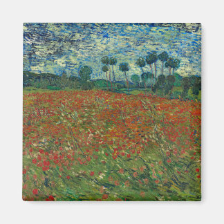 Imán Campo de amapola por Vincent Van Gogh