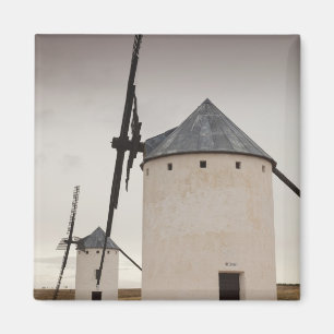 Imán Campo de Criptana, antiguos molinos de viento de L